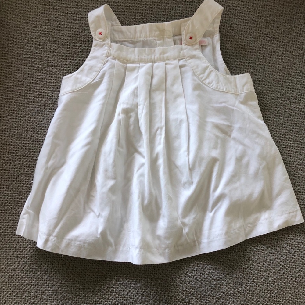 Janie and Jack white sleeveless Too